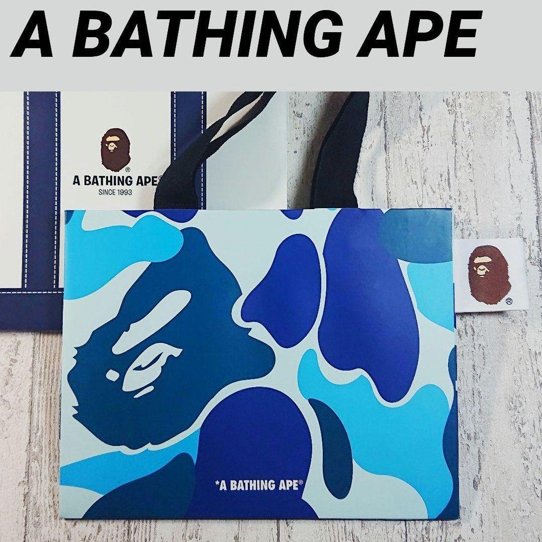 BAPE ショッパー ABCカモブルー A BATHING APE☆新品・未使用 - メルカリ