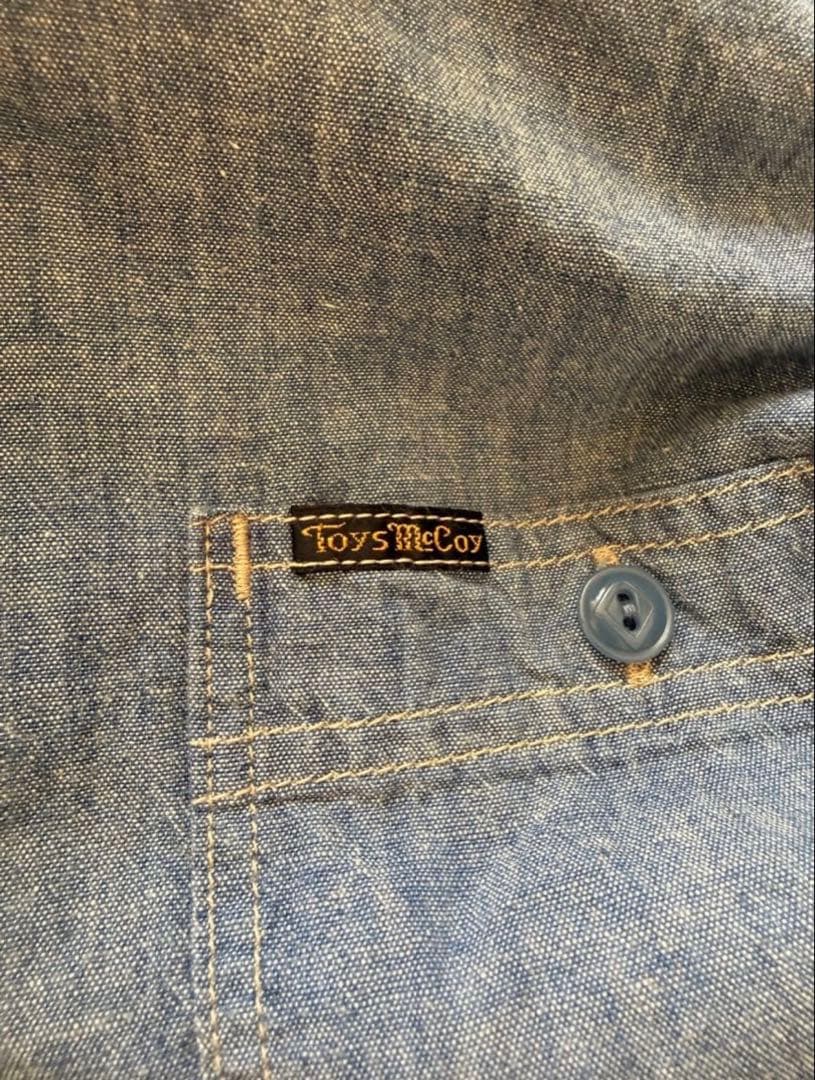お*き様 トイズマッコイ シャンブレーワークシャツ スティーブ
