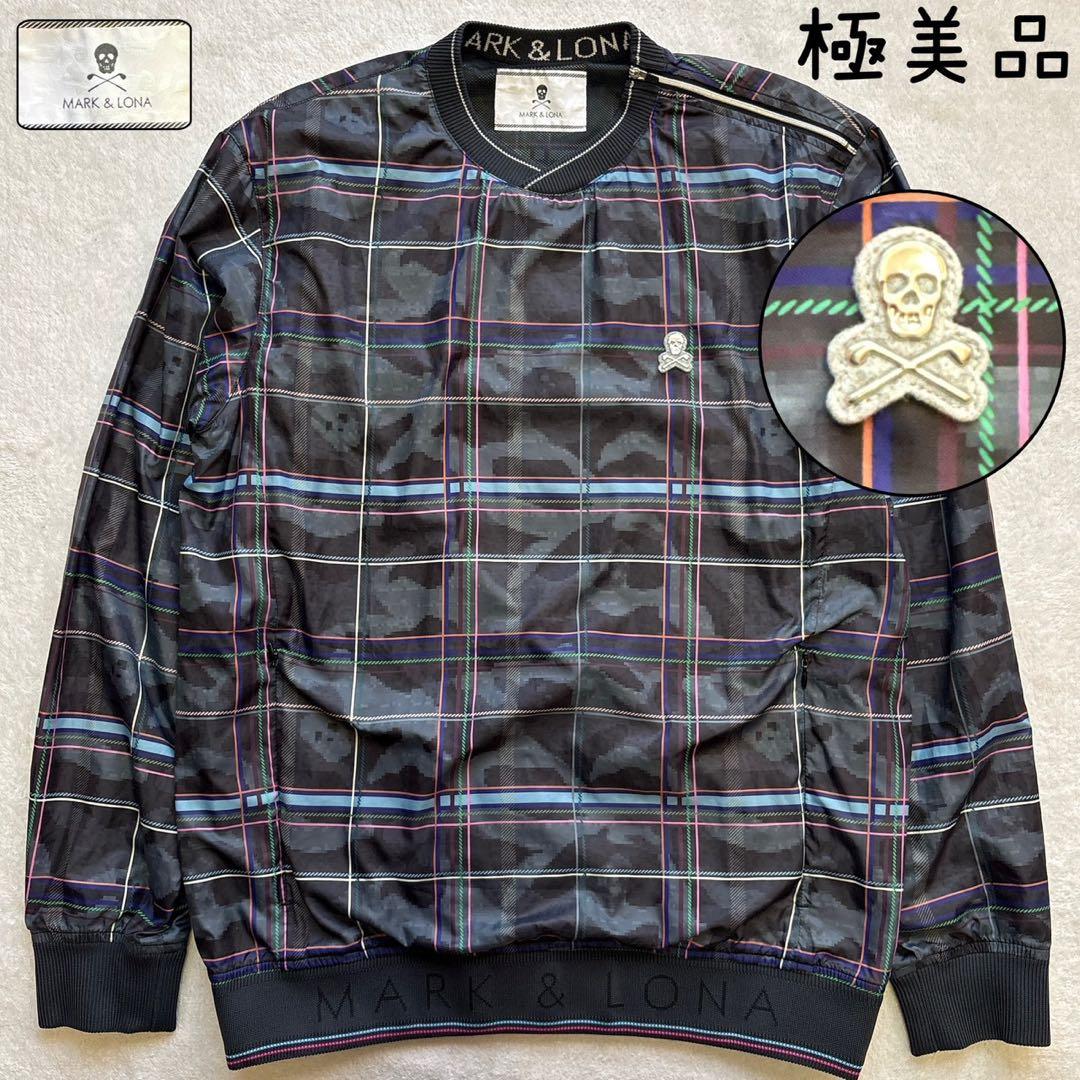 極美品　マークアンドロナ　メッシュ　スニード　スカル　カモ柄　チェック　迷彩