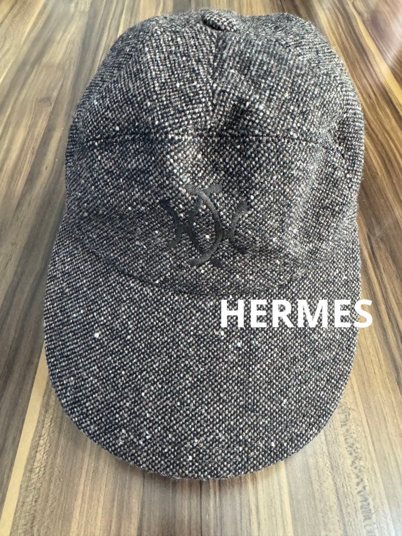 HERMES エルメス　セリエボタン　MOTSCH モッチ　キャップ　帽子