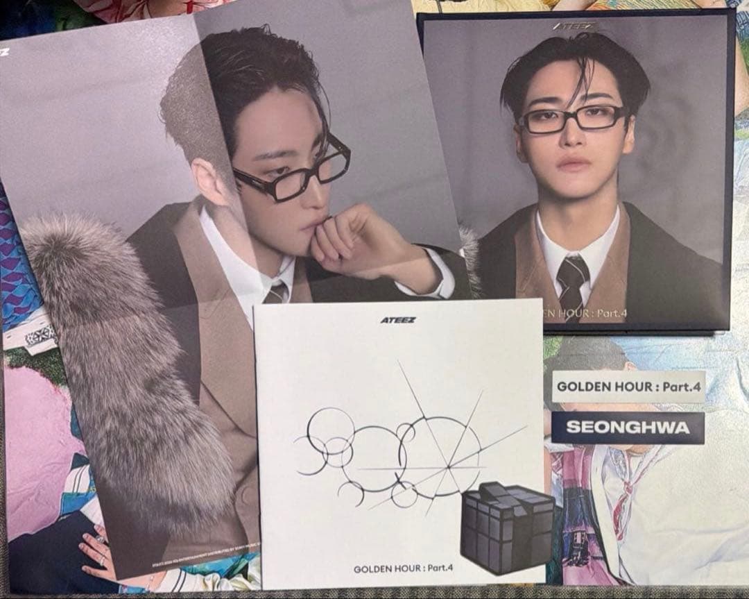 ソンファ ATEEZ GOLDEN HOUR 4 デジパック ② - メルカリ