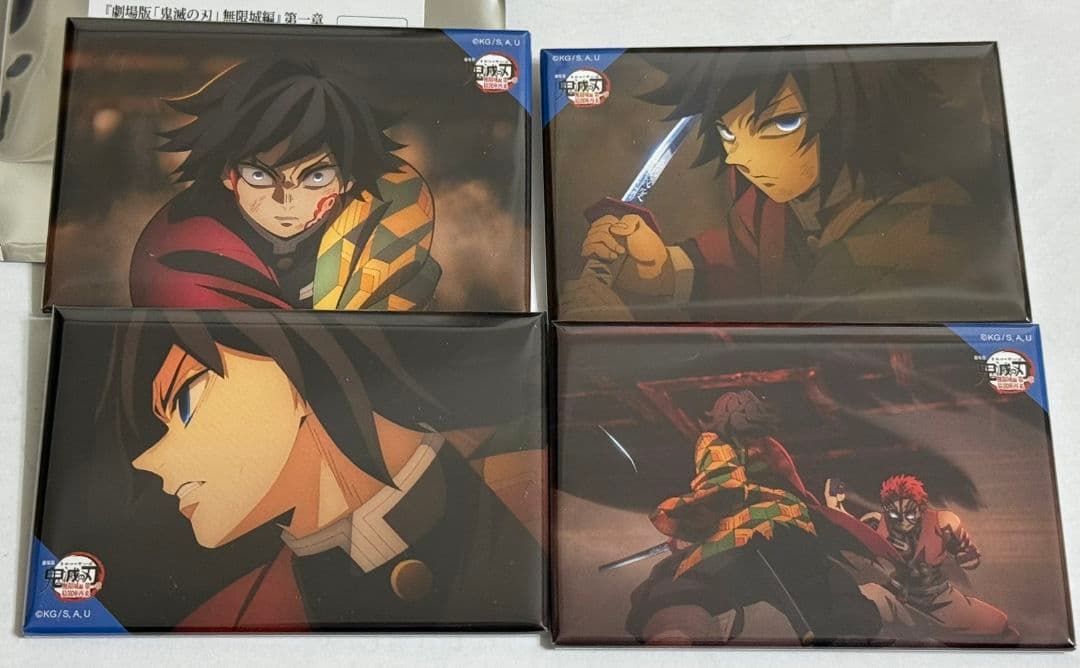 鬼滅の刃 ufotable 冨岡義勇 全方位コレクション缶バッジセット 3