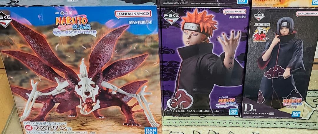 【国内正規品、即日発送】一番くじNARUTO-ナルト疾風伝フィギュアまとめ売り