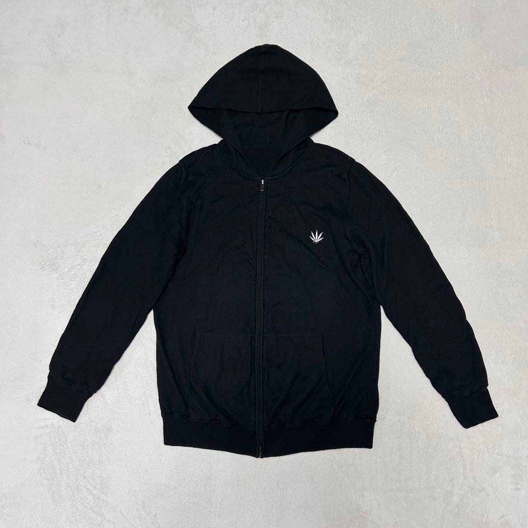 ルシアン ペラフィネ カシミヤ 混 ジップアップ パーカー M メタリック