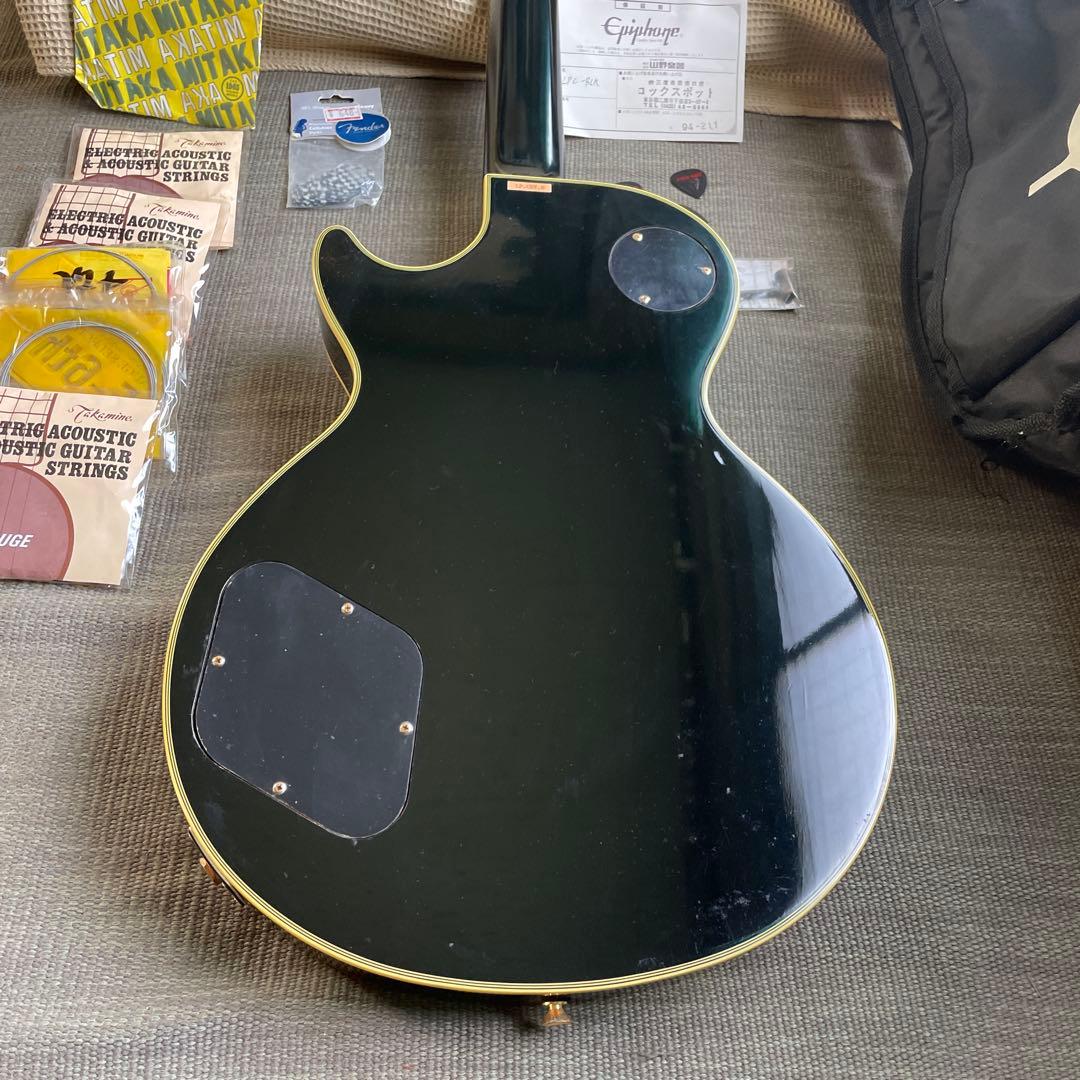 1994年製 韓国製 Epiphone Les Paul Custom 黒 - メルカリ
