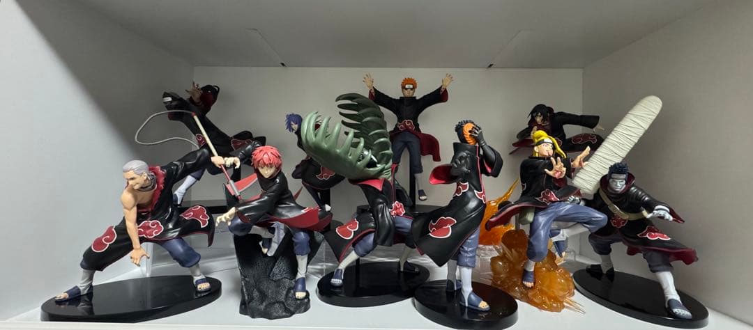 NARUTO フィギュアセット　暁10体セット