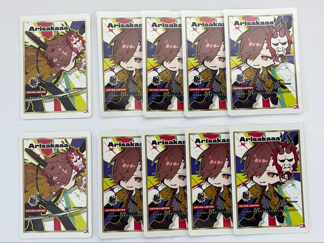 Crazy raccoon トレーディングカード ありさか - メルカリ