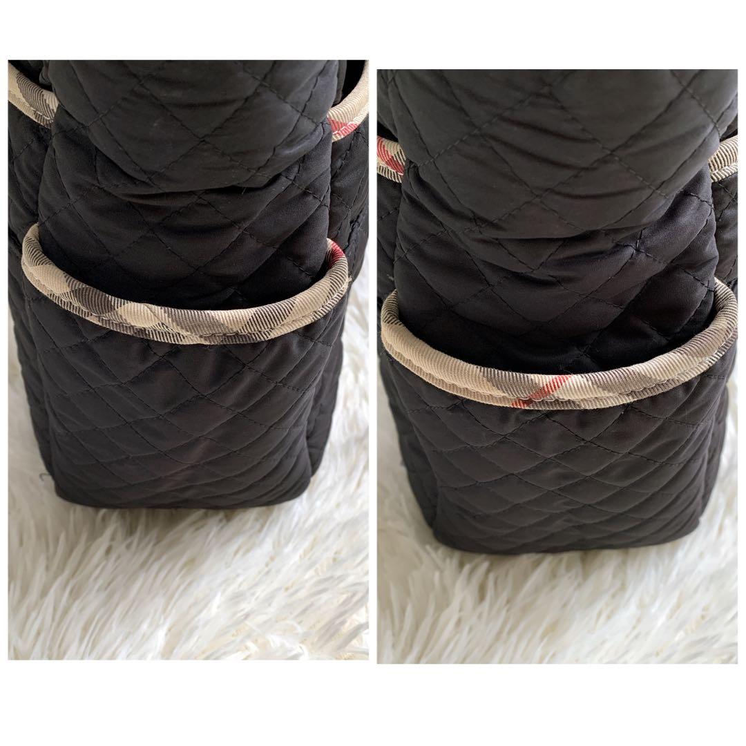 KIKI様専用 バーバリーロンドン・トートバッグ・キルティング・A4・黒