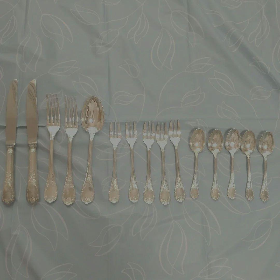 Christofle クリストフルシルバーカトラリーセット 15点