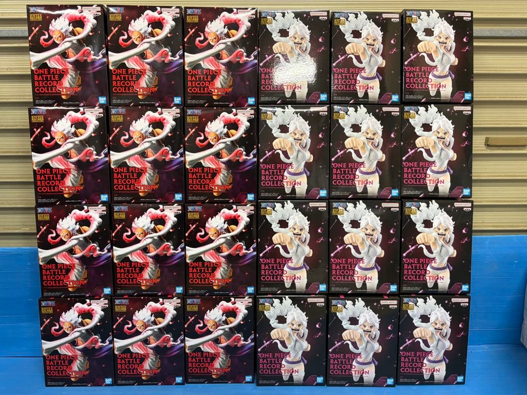 ②BATTLE RECORD COLLECTION ルフィ ボニー 24体セット