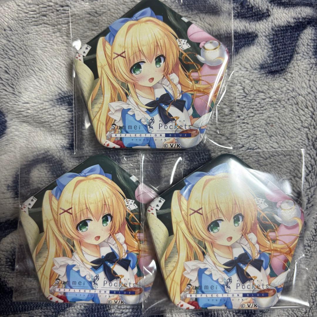 Summer Pockets サマポケ 紬ヴェンダース カフェ 缶バッジ 3点 - メルカリ