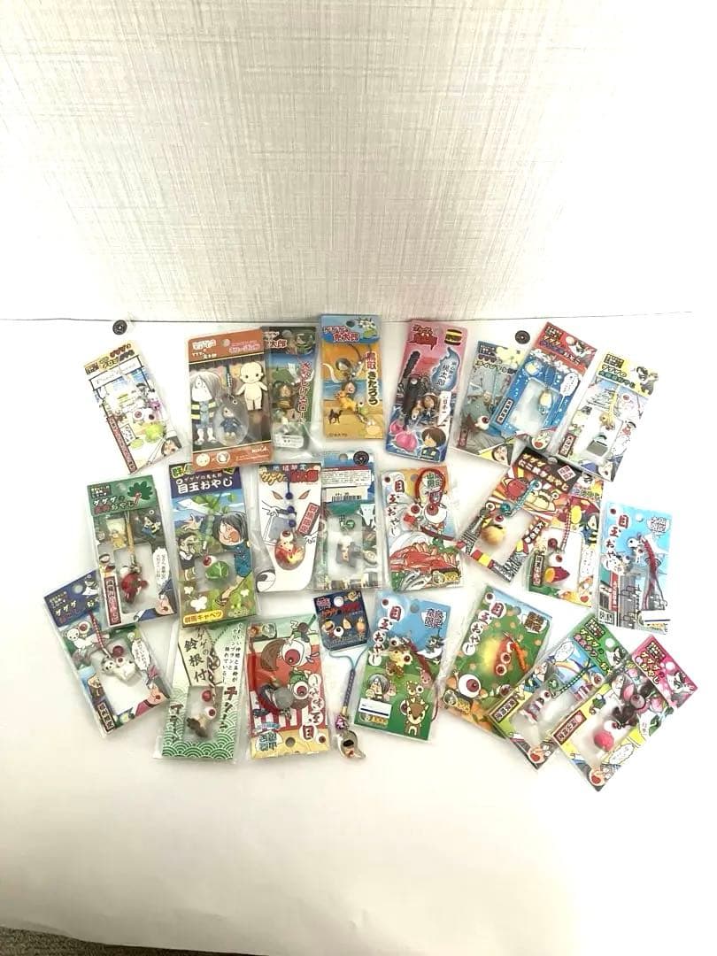 鬼太郎目玉おやじご当地ストラップ　24個