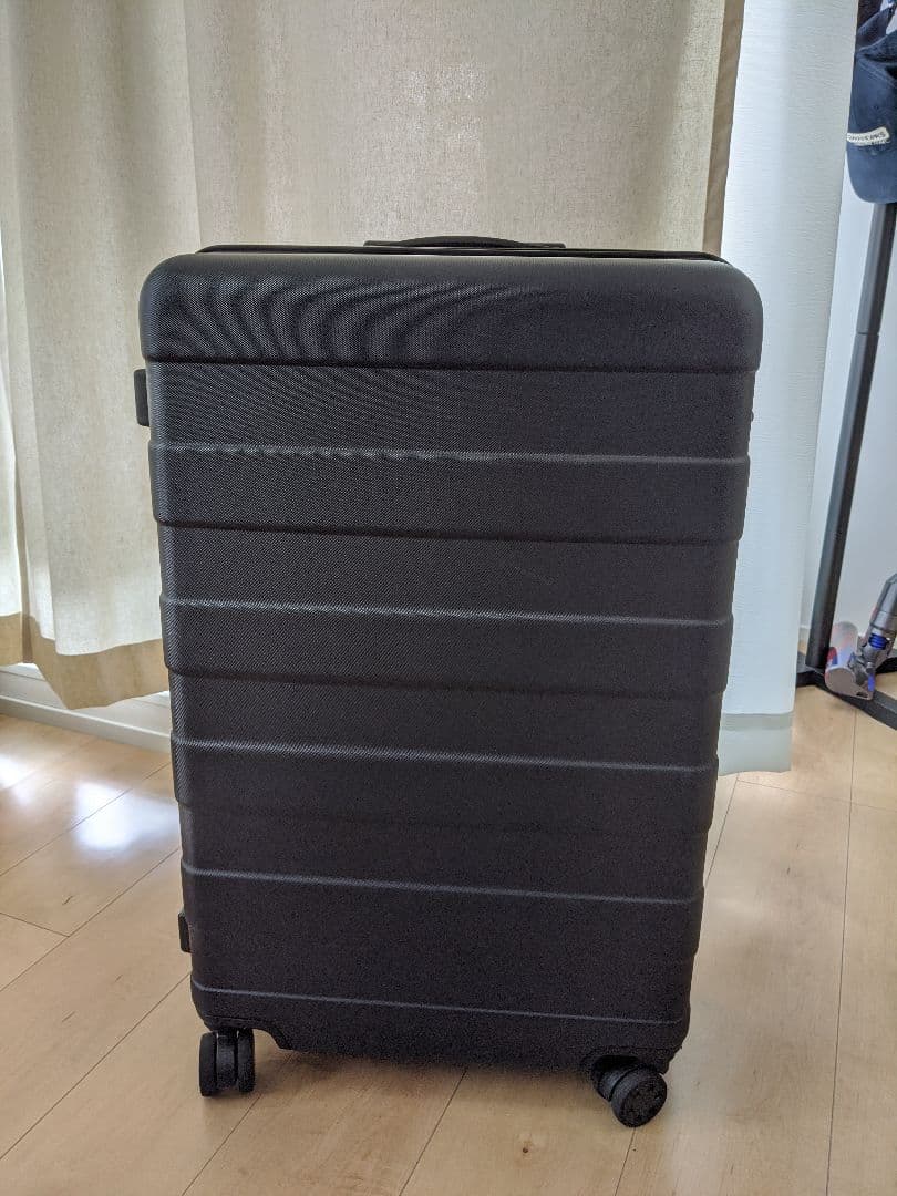 無印良品 ハードキャリー 62L　ブラック中型