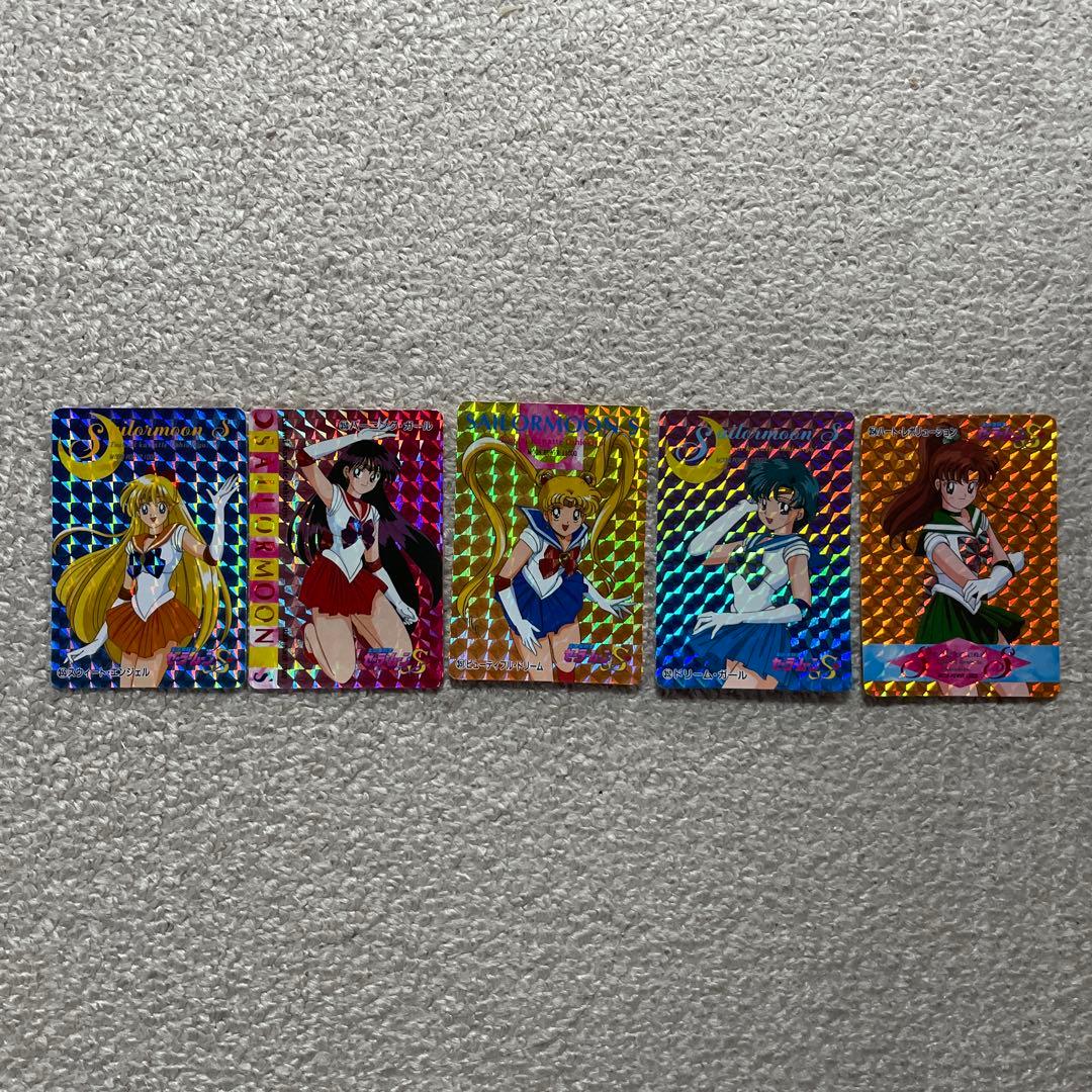 セーラームーン ホログラムカード 4枚セット - メルカリ