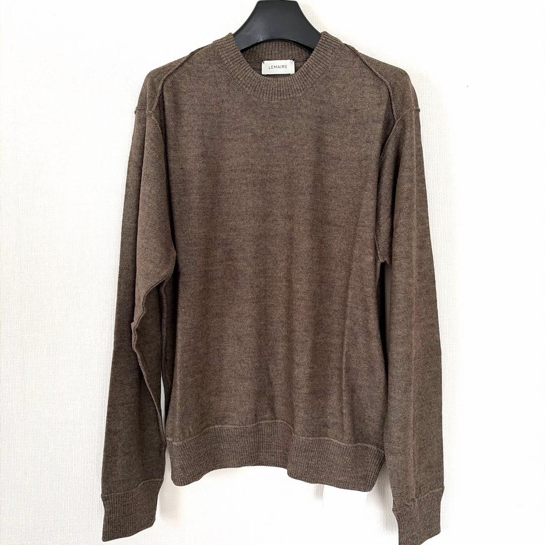新品　LEMAIRE ルメール メンズ クルーネックセーター S 2019FW