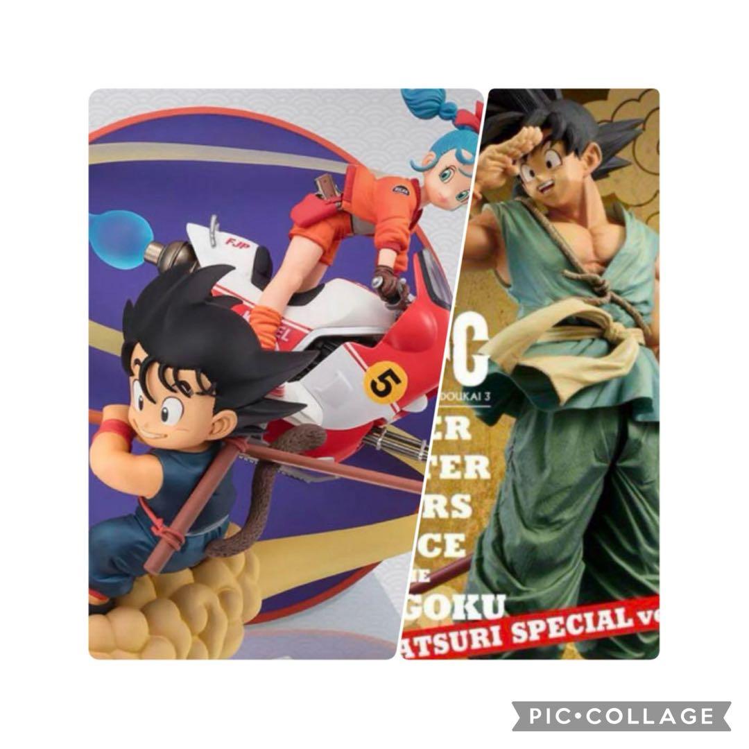 ドラゴンボール Figuarts ZERO孫悟空&ブルマ BWFCダイマツリ悟空