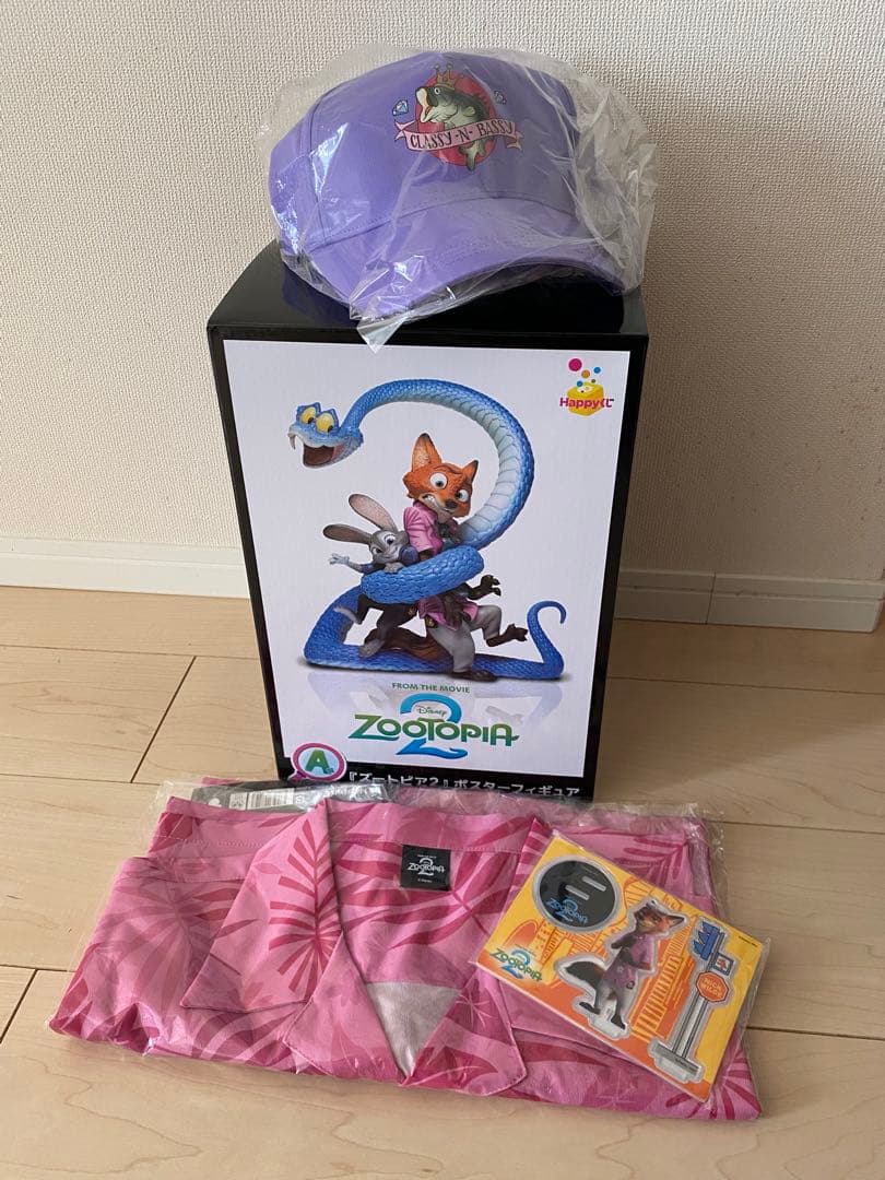 ☆新品、未開封☆一番くじ ズートピア2 A賞 B賞 D賞　E賞 G賞セット販売 Happyくじ A賞 ズートピア2ポスターフィギュア 未開封品｜トレファクONLINE
