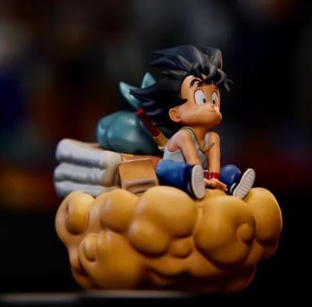 ドラゴンボール 孫悟空 筋斗雲 ガレージキット フィギュア - メルカリ