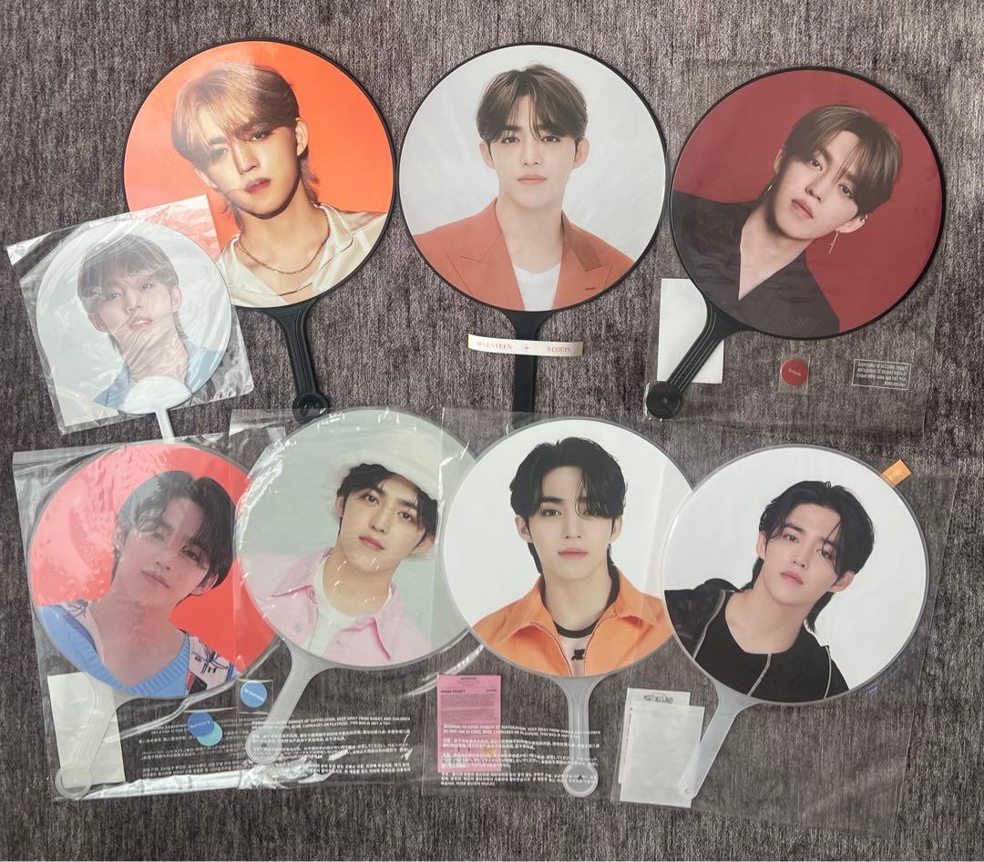 エスクプス　うちわ　セット SEVENTEEN エスクプス うちわ セット - メルカリ