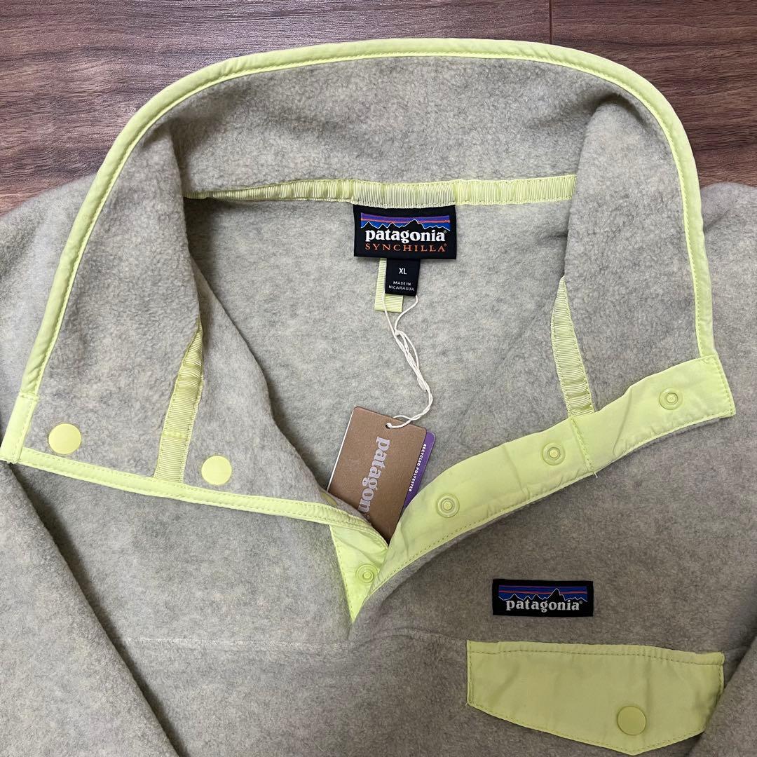 新品 柴田ひかり パタゴニア シンチラスナップt XL デッドストック 21