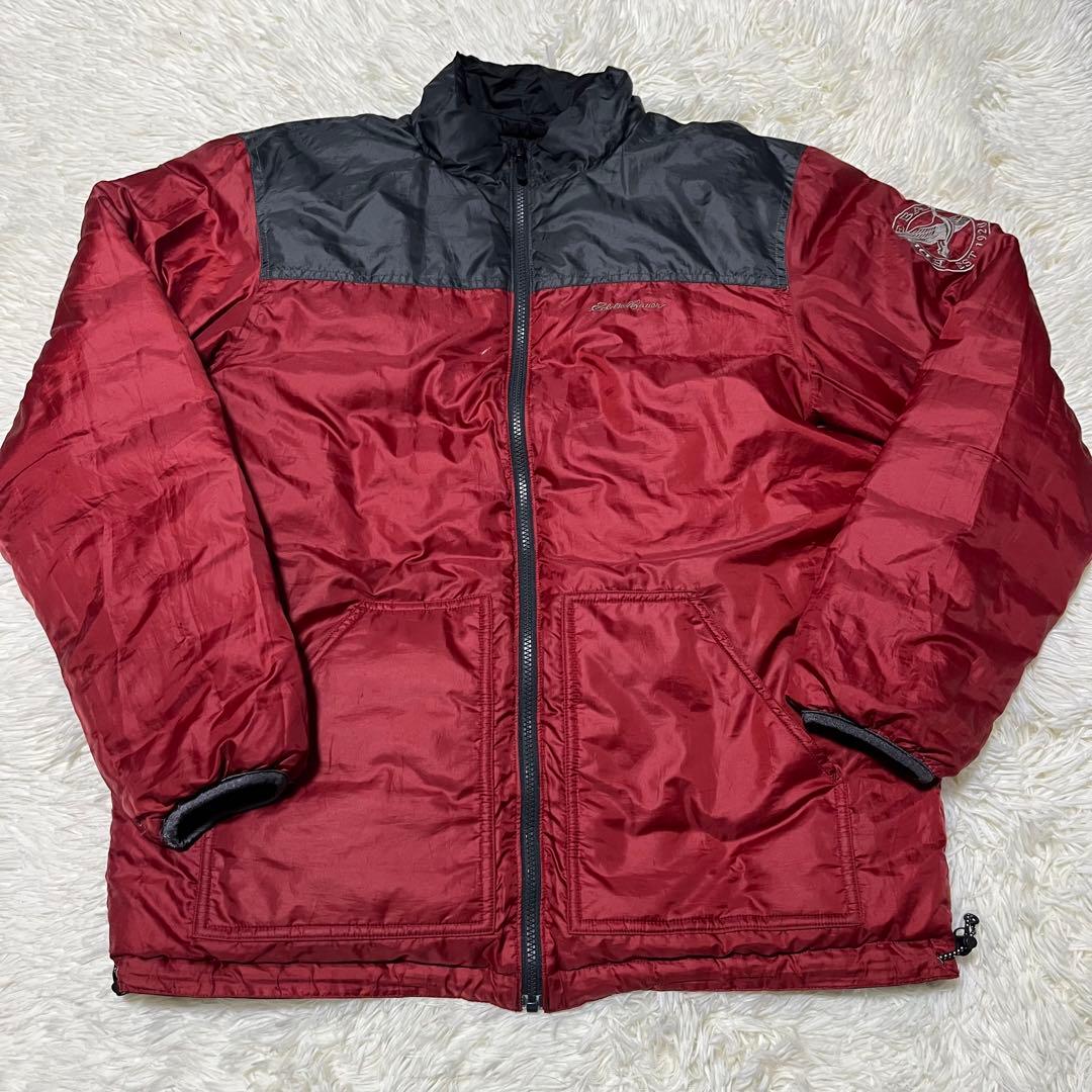00s Eddie Bauer reversible down jacket - メルカリ