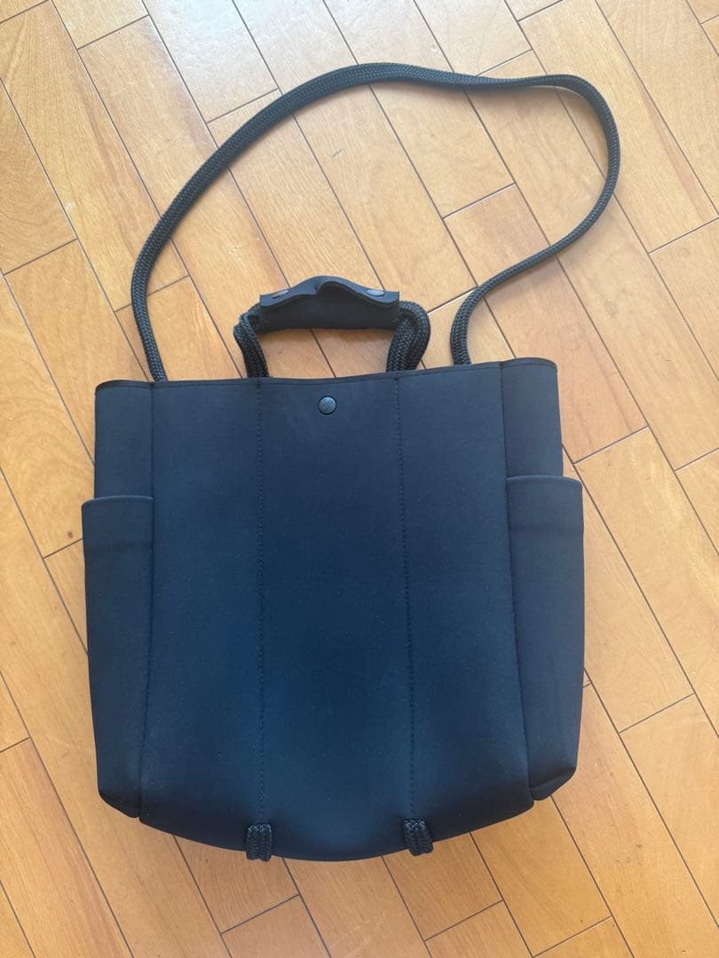 【きよげ】黒のトートバッグ