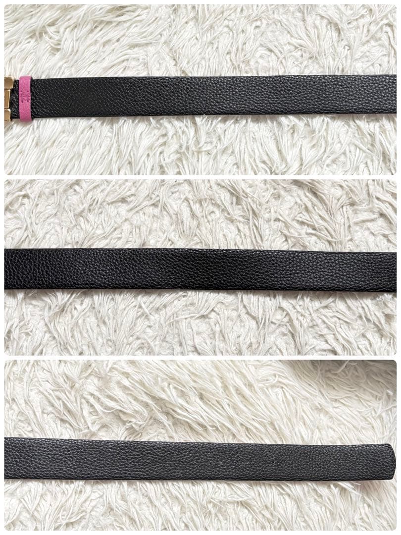 未使用級 フェラガモ ダブルガンチーニ ベルト ビッグバックル