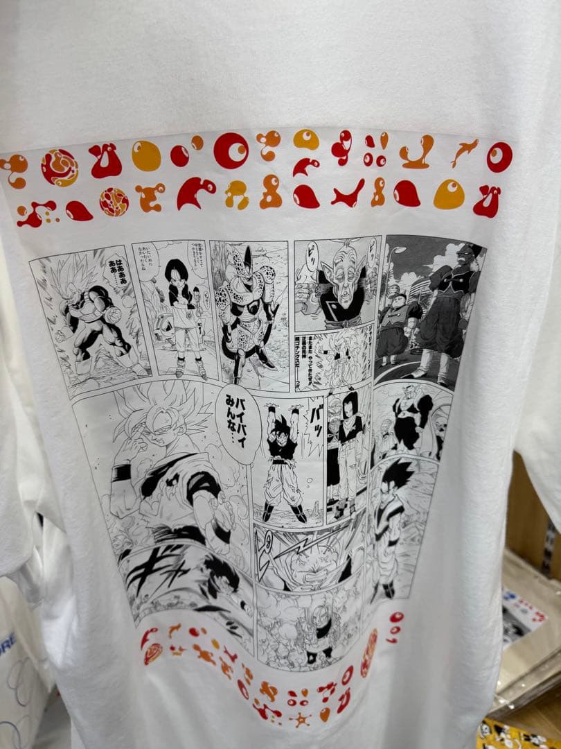 大阪万博 限定 ドラゴンボール 両面印刷 Tシャツ セル 魔人ブウ編 L