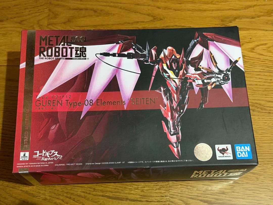 【新品未開封】L ROBOT魂 SIDE KMF 紅蓮聖天八極式 紅蓮