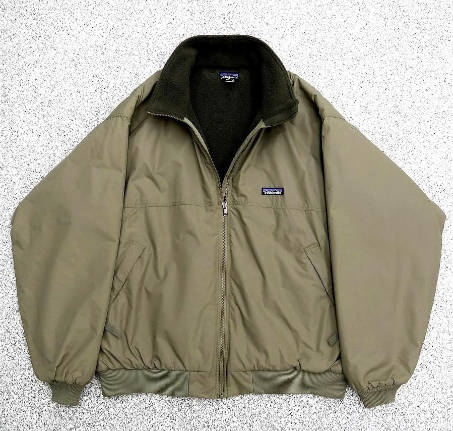 極美品 L パタゴニア 2002年 シェルドシンチラ ジャケット セージ