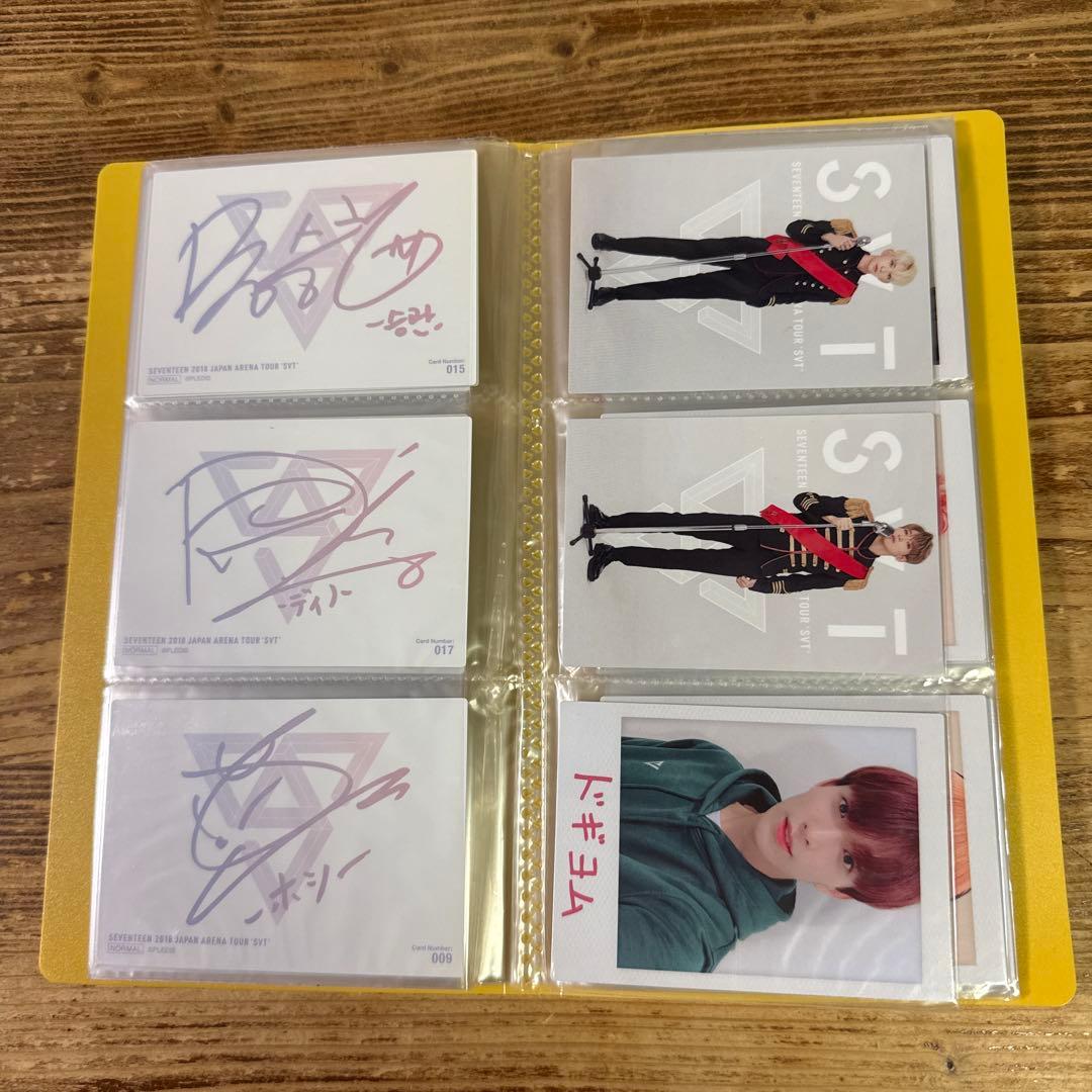 セブンティーン SEVENTEEN SVT トレーディングカードセット 45枚