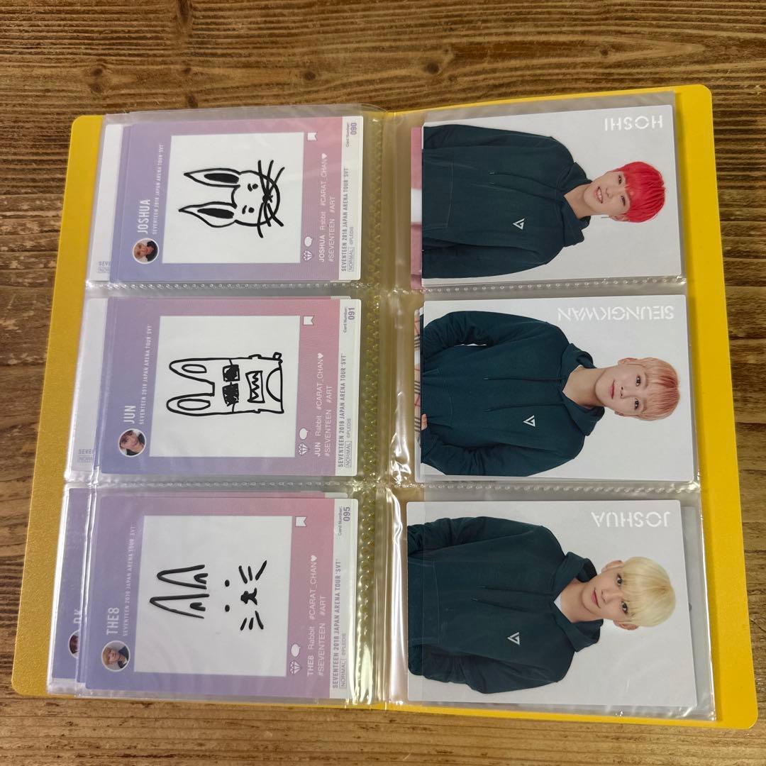 セブンティーン SEVENTEEN SVT トレーディングカードセット 45枚