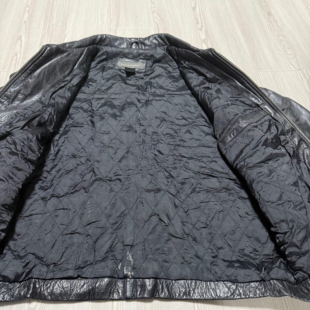 BANANA REPUBLIC 90's 黒タグ レザージャケット ドリズラー - メルカリ