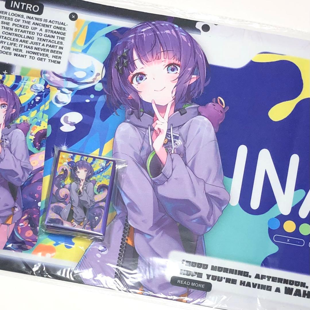 ホロライブ 一伊那尓栖 スリーブ プレイマット セット hololive ff