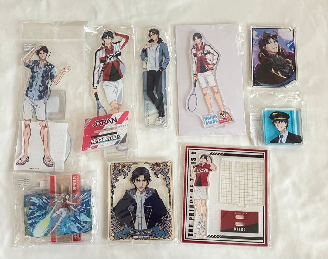 跡部景吾 アクスタ まとめ売り2 描き下ろし 跡部景吾 アクリルスタンド（大） [新テニスの王子様