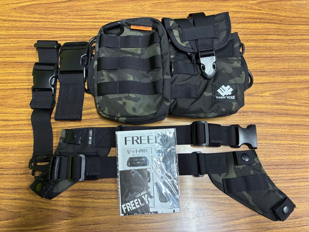 サーティーフォー 34 FREELYレッグVer.2 MC ブラック - メルカリ
