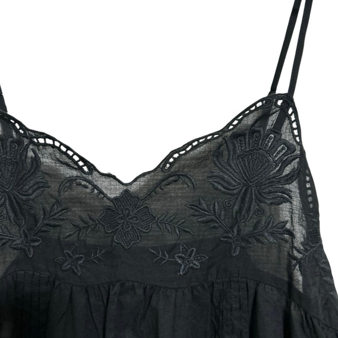 美品】24ssスローブイエナ カット刺繍キャミブラウス ブラウス