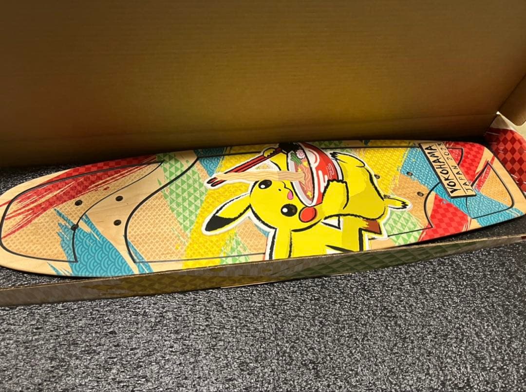 キ*ー様 【500枚限定】 WCS横浜 ピカチュウ スケートボード 【カードあり