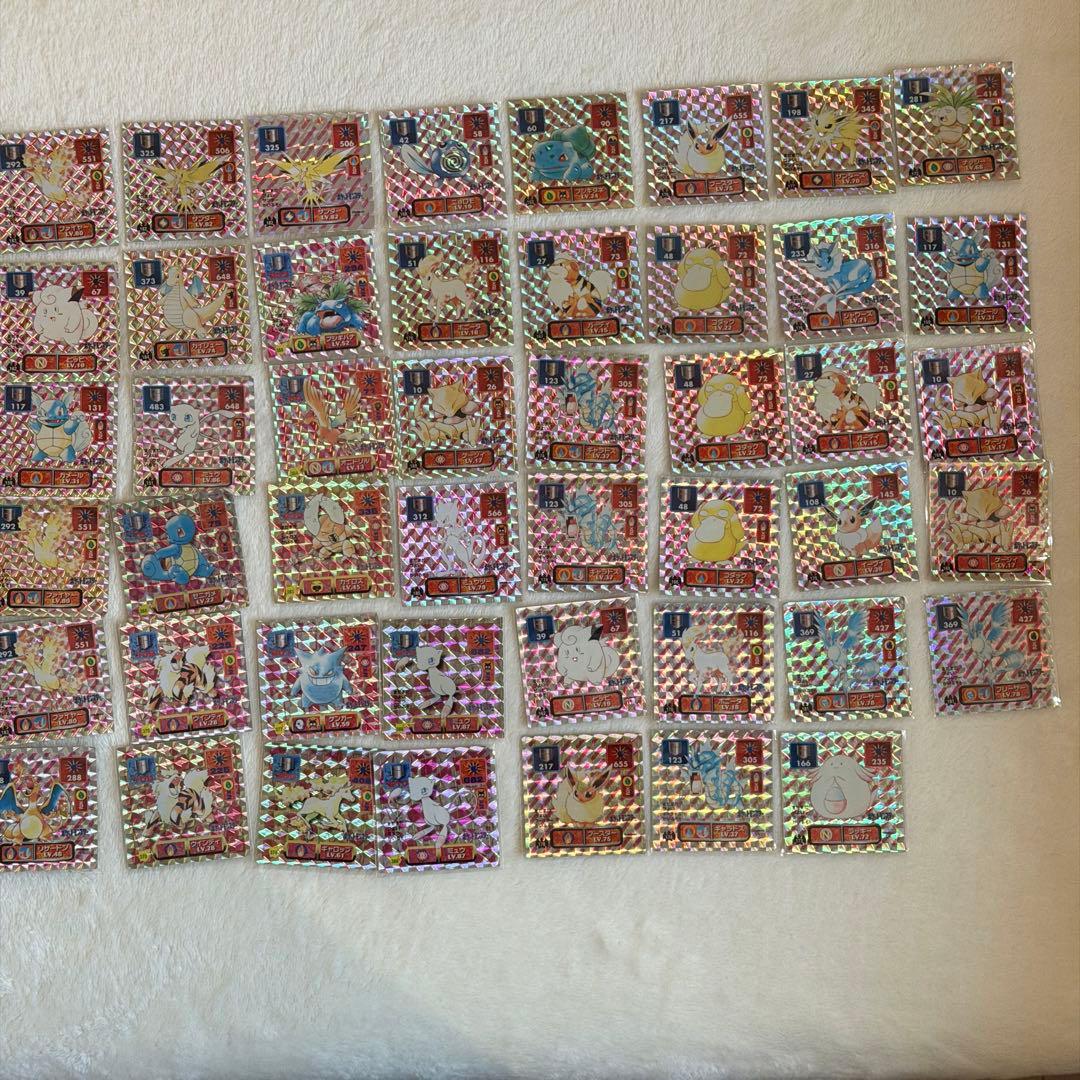 アマダ ポケモン シール 初期 まとめ売り 大量 キラ ノーマル レトロ