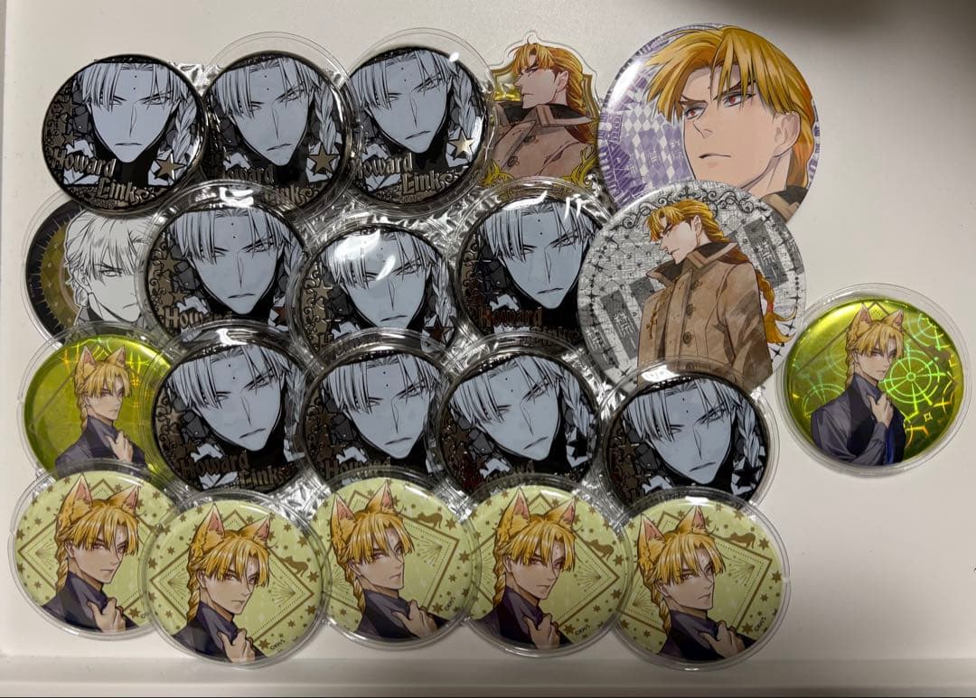 D.Gray-man ハワード・リンク　缶バッジセット 21個