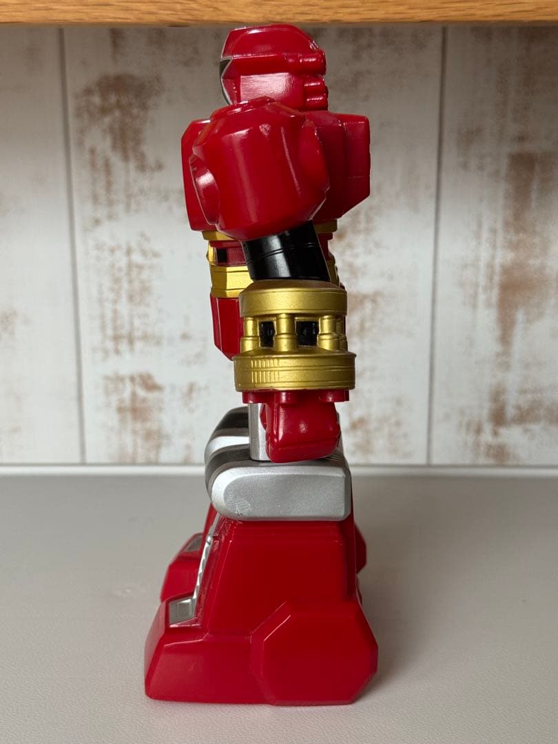 超力戦隊オーレンジャー レッドパンチャー ソフビ フィギュア - メルカリ