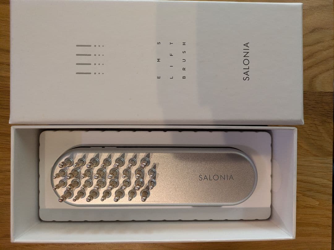 ボディ・フェイスケア SALONIA EMS LIFT BRUSH SA222206SL Amazon.co.jp: SALONIA サロニア EMS リフトブラシ 電気ブラシ 美顔器