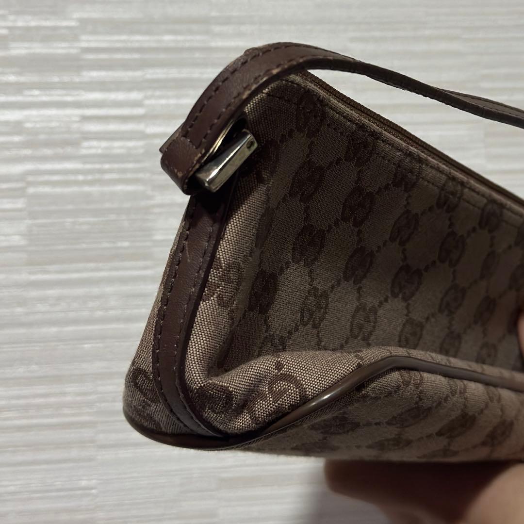 GUCCI GGキャンバス ミニハンドバッグ/アクセサリーポーチ - メルカリ
