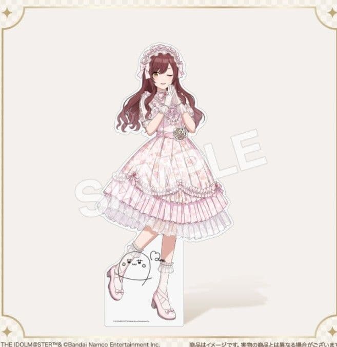 シャニマス　FAMクジ　大崎甘奈　サイン入り等身大パネル