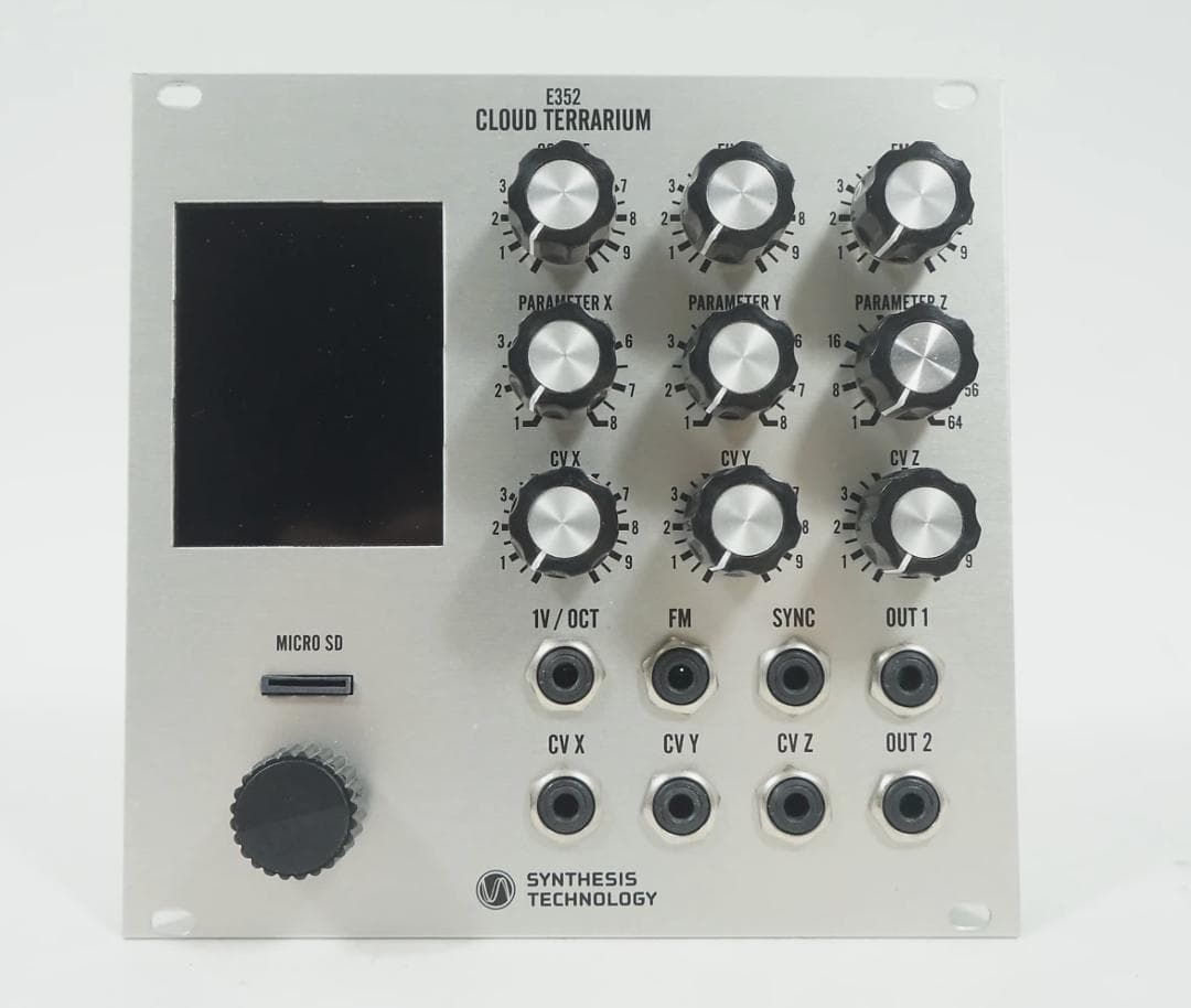 DTM・DAW e352 cloud terrarium Synthesis Technology E352 Cloud Terrarium - Eurorack Module on