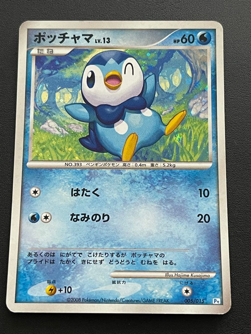 ポッチャマ Lv.13 ポケモンカード 005/015 110 - メルカリ