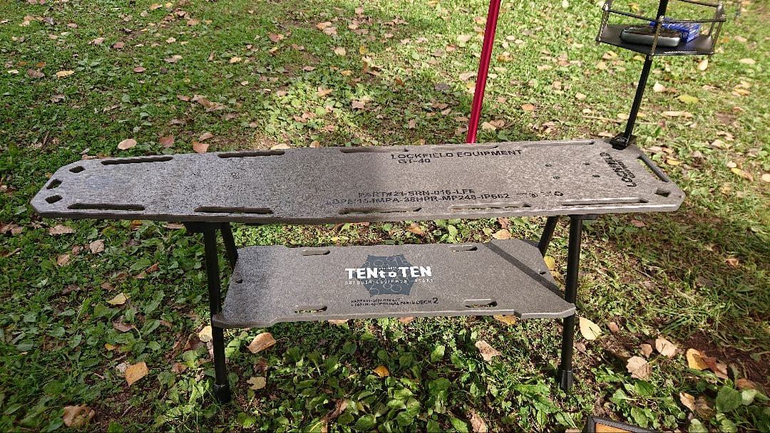 テーブル・チェア・ハンモック LOCKFIELD EQUIPMENT GT40 TEN to TEN