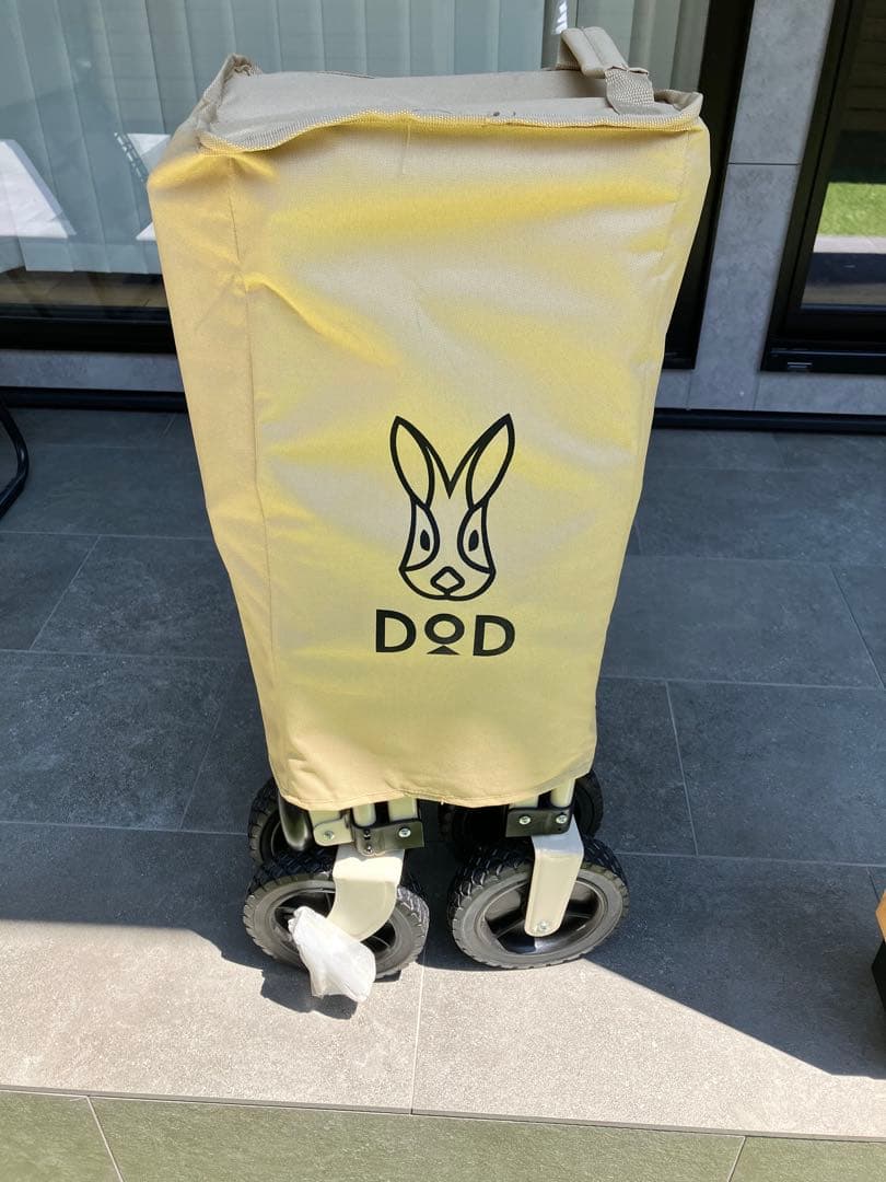 DOD キャリーカート イエロー