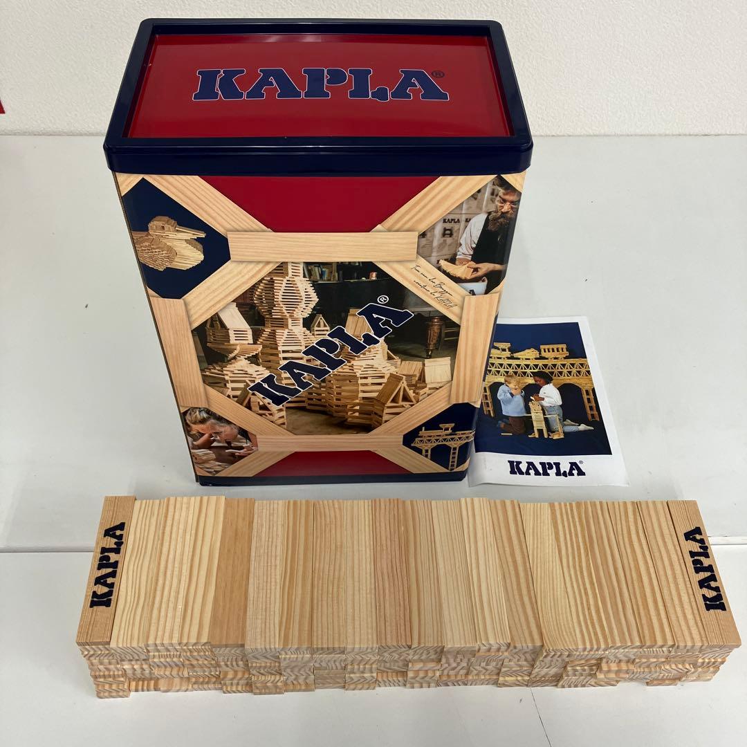 KAPLA 200ピース 積み木 木製 知育玩具