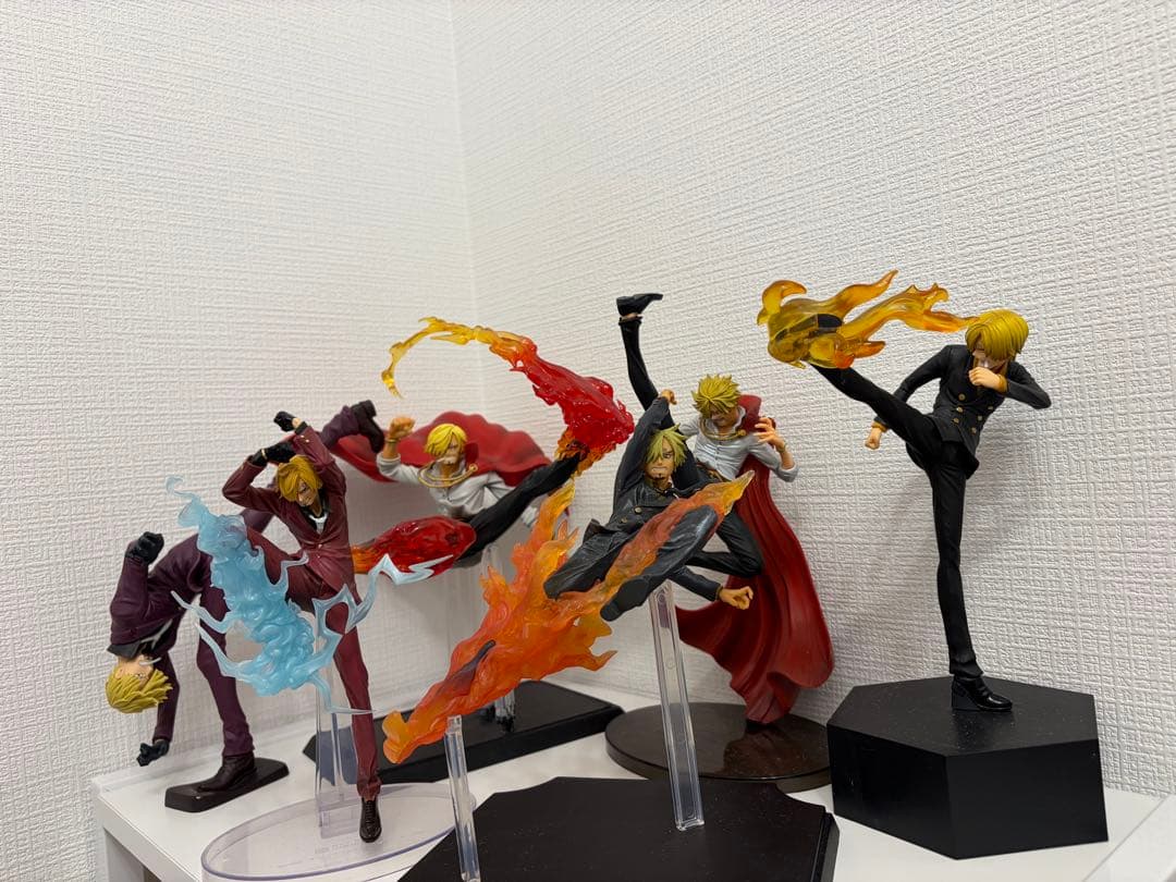 ワンピース【サンジ】フィギュア6体まとめ売り